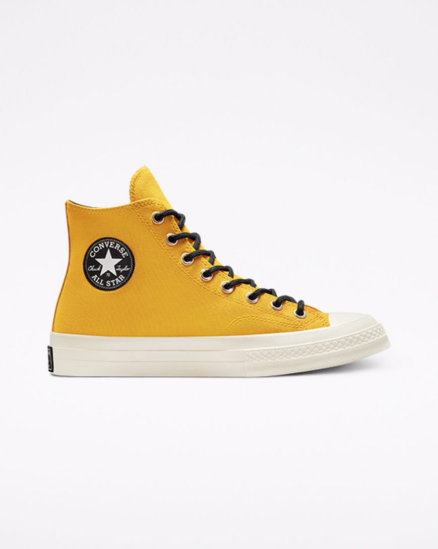 Zapatillas Altas Converse Engineered Optimism Chuck 70 GORE-TEX Mujer Amarillo Negras | PE 2E0W7L